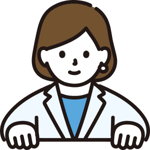 クロージング 女性イラスト