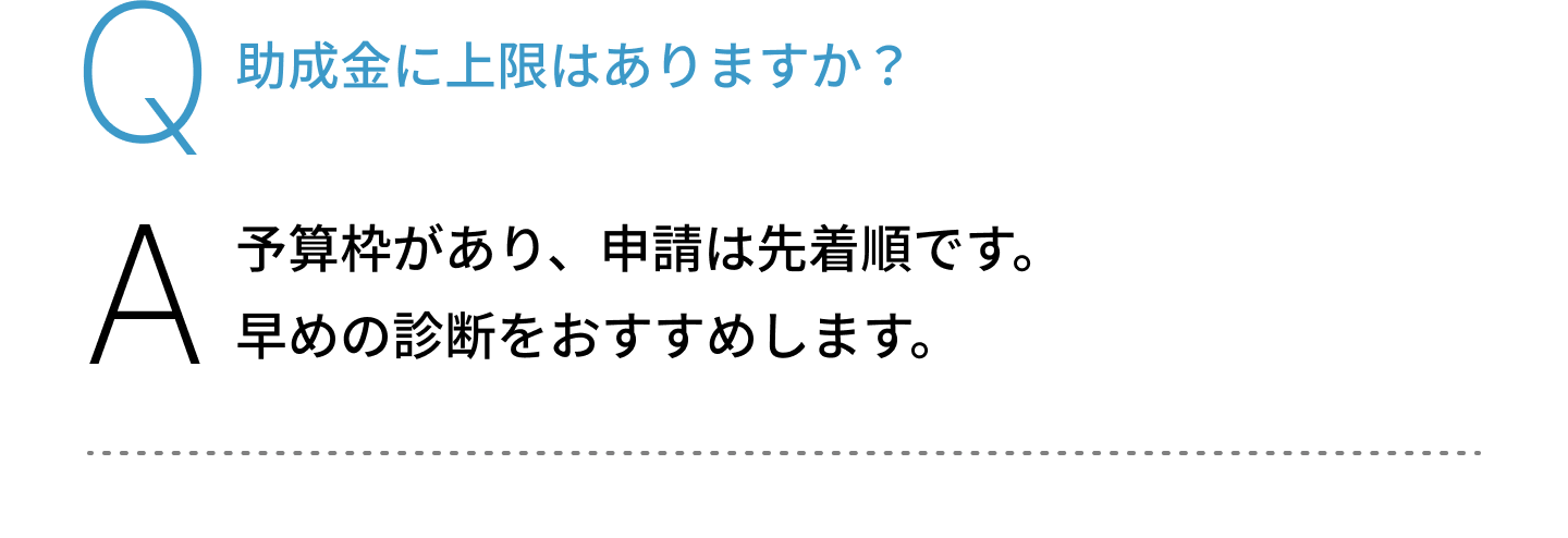 助成金に上限はありますか？