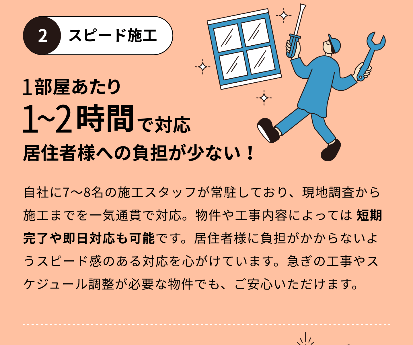 POINT2_スピード施工